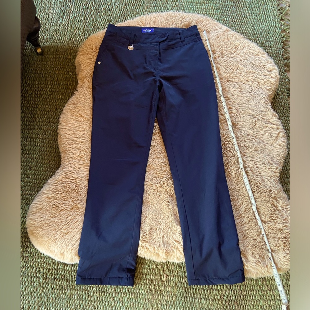 Daily Sports Women’s Alexia Fleece lined Golf Active Pants. Navy size 2
